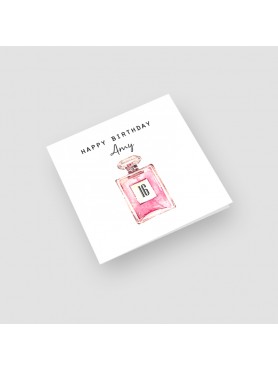 16th Perfume Birthday Card