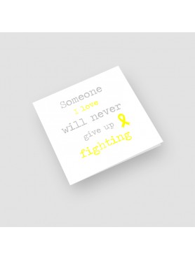 Sarcoma Bone Cancer Card